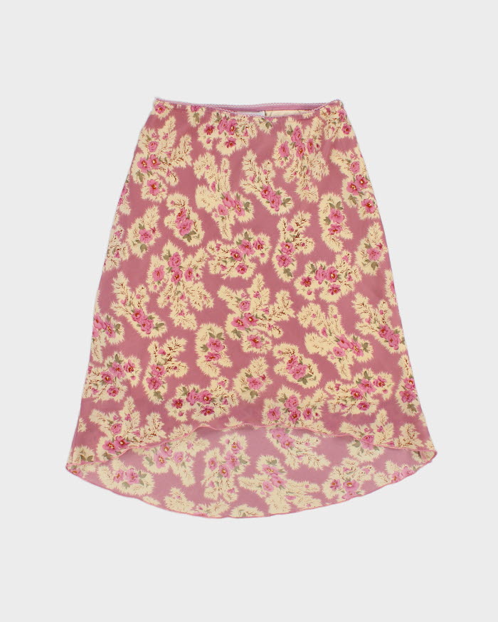 Vintage 80s/90s Floral Skirt - S