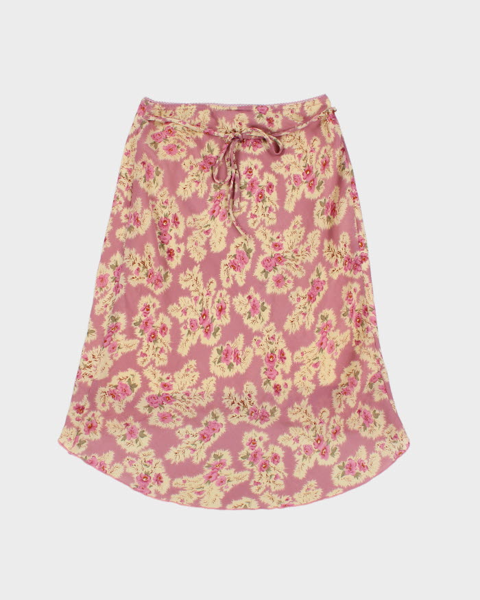 Vintage 80s/90s Floral Skirt - S