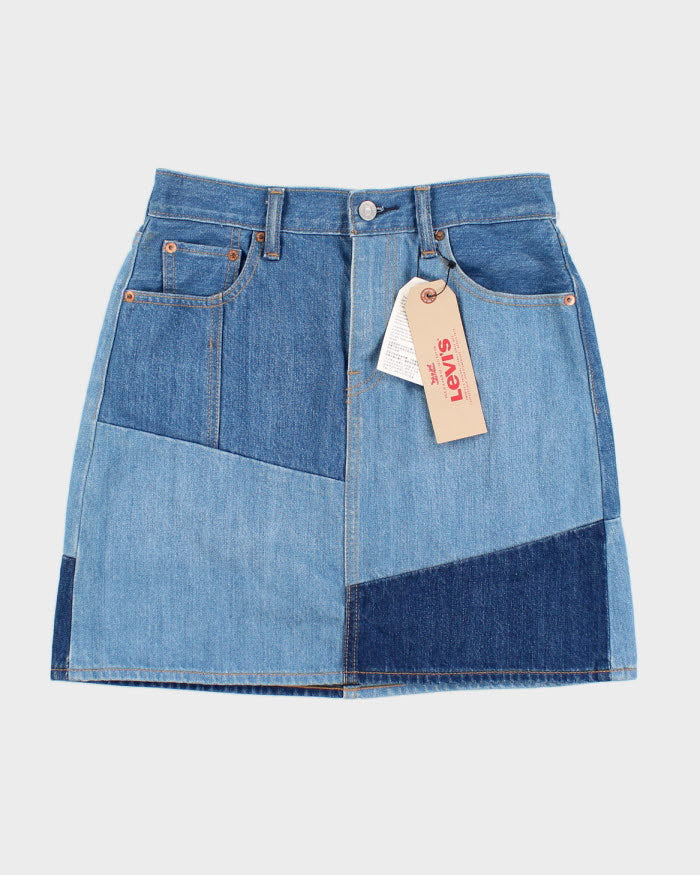 Levis Deadstock Patchwork Denim skirt - S – Rokit