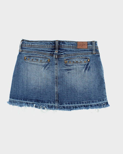 Y2k 00s Hint Studded Denim Skirt - S