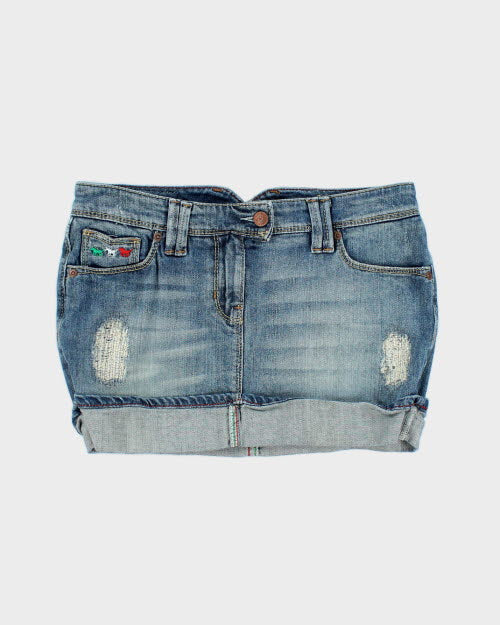 Y2k 00s Jeans West Denim Skirt - S