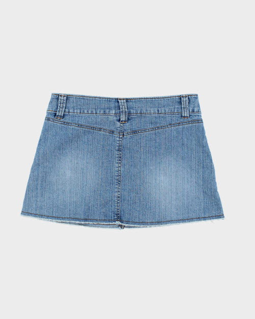 Y2k 00s Nevada Denim Skirt - S