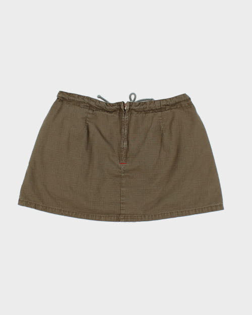 Y2k 00s 725 Khaki Skirt - M