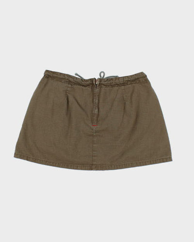 Y2k 00s 725 Khaki Skirt - M