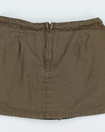 Y2k 00s 725 Khaki Skirt - M