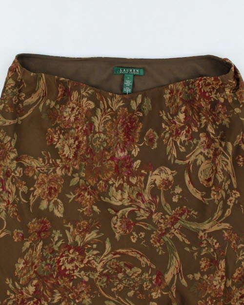 Ralph Lauren Floral Skirt - L