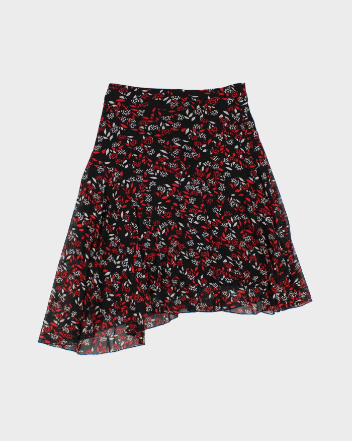 Y2k 00s Le Chateau Pattern Skirt - S