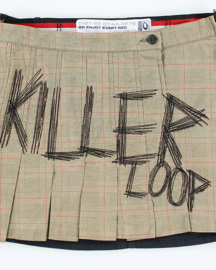 Vintage Y2k 00s Killer Loop Mini Skirt - S