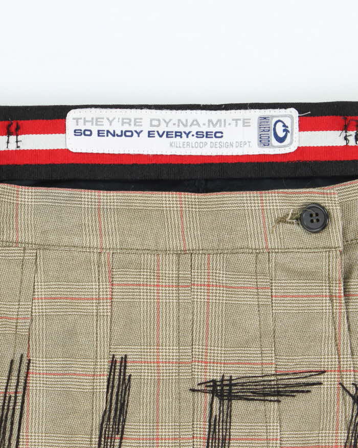 Vintage Y2k 00s Killer Loop Mini Skirt - S