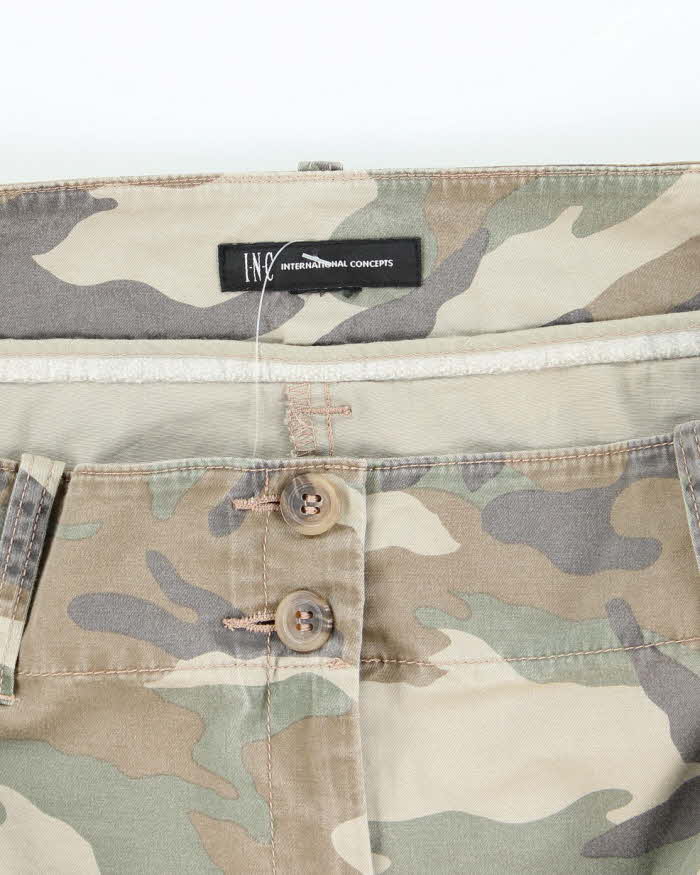 Vintage Y2k 00s International Concepts Camouflage Skirt - M