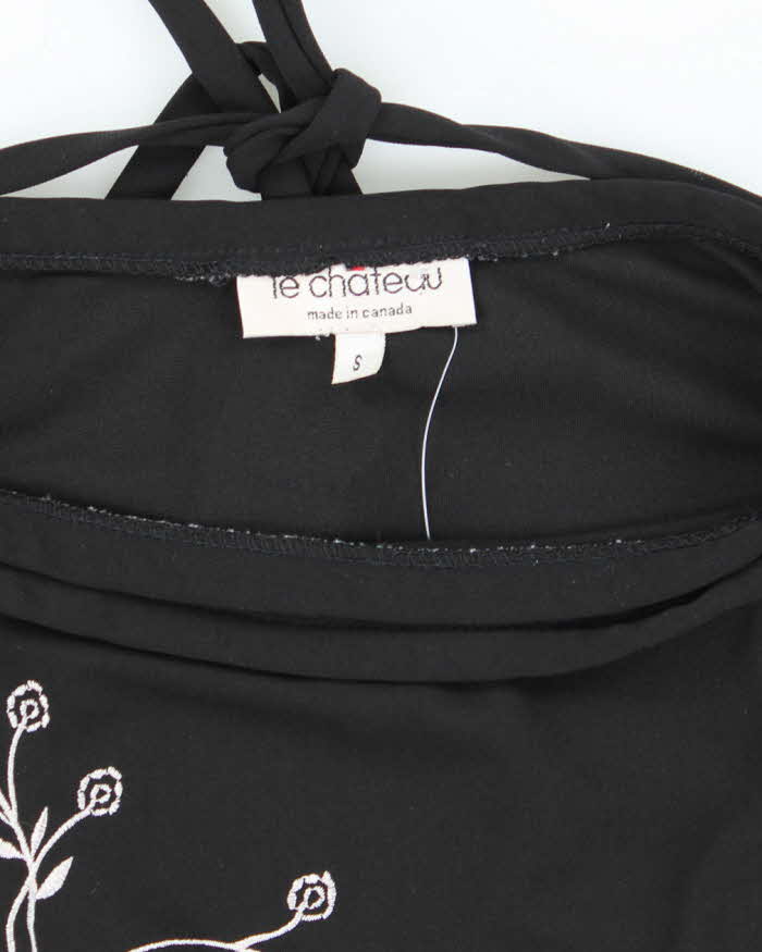 Vintage 90s Le Chateau Wrap Skirt - S