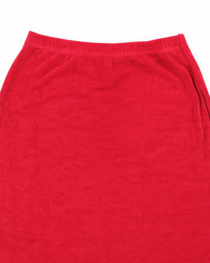 Vintage 90s 00s Kim & Co Ruffle Hem Skirt - XS