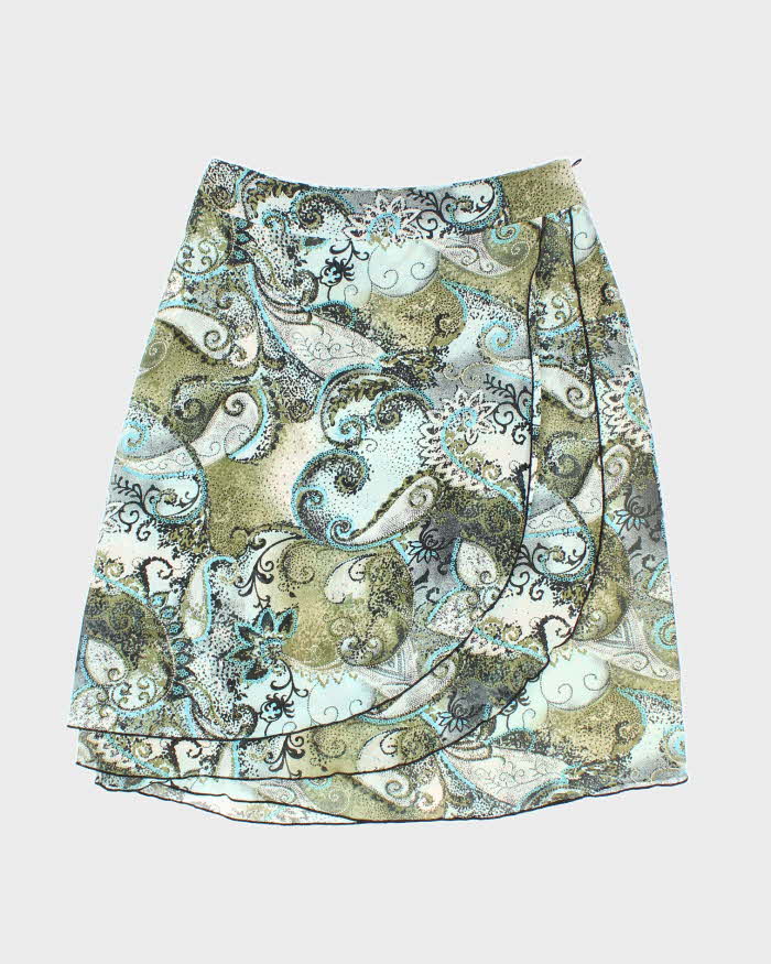 Vintage Y2k 00s Cleo Paisley Pattern Skirt - XS