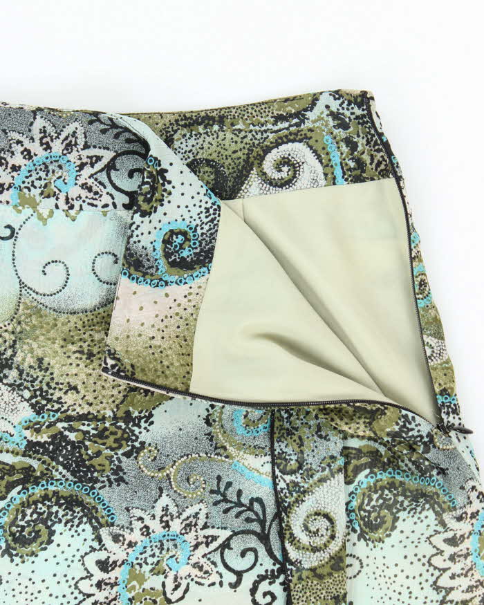 Vintage Y2k 00s Cleo Paisley Pattern Skirt - XS