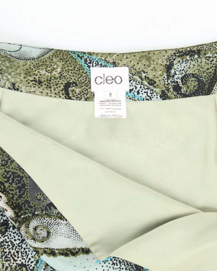 Vintage Y2k 00s Cleo Paisley Pattern Skirt - XS