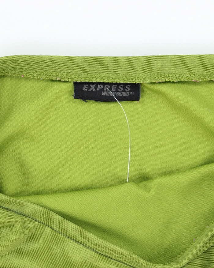 Vintage 90s 00s Express Beaded Skirt - XS