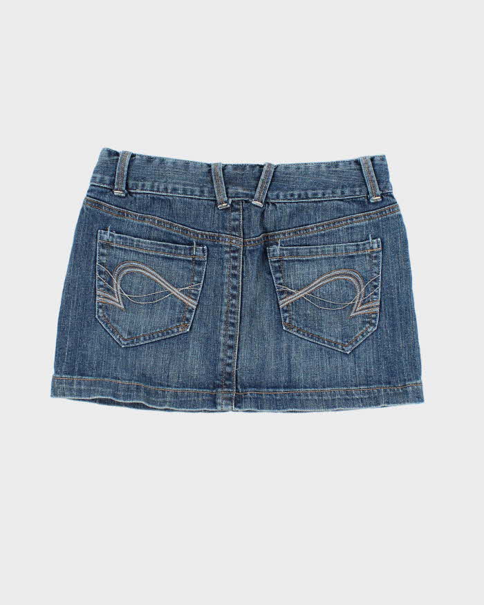 Y2k 00s Jacob Denim Mini Skirt - W28