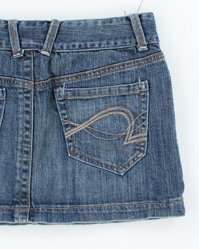 Y2k 00s Jacob Denim Mini Skirt - W28