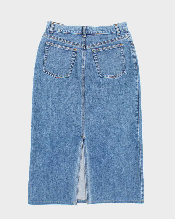 Vintage 90s/00s Jones New York Denim Midi Skirt - W32