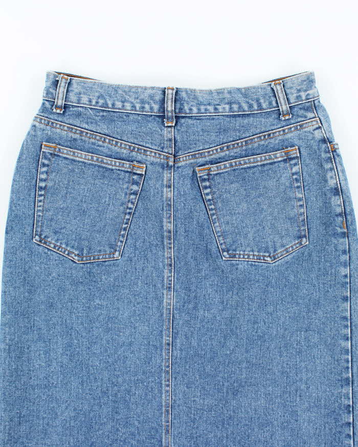Vintage 90s/00s Jones New York Denim Midi Skirt - W32