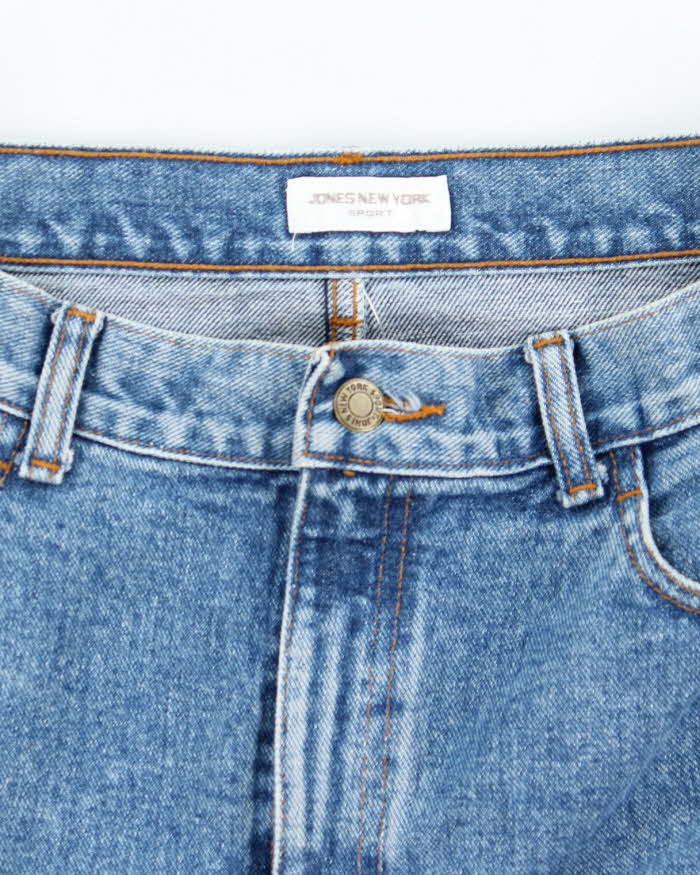 Vintage 90s/00s Jones New York Denim Midi Skirt - W32