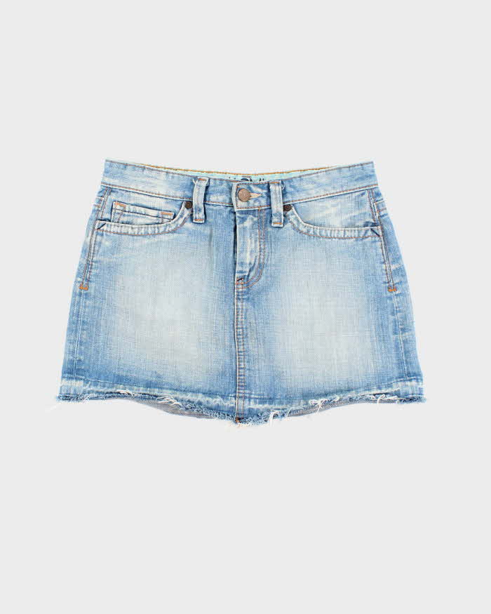 Vintage Y2k 00s Mavi Denim Mini Skirt - XS