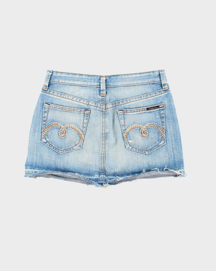 Vintage Y2k 00s Mavi Denim Mini Skirt - XS