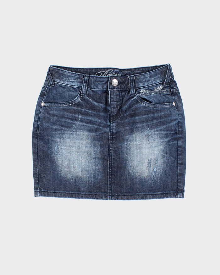 Vintage Y2k 00s Morgan De Toi Denim Mini Skirt - S