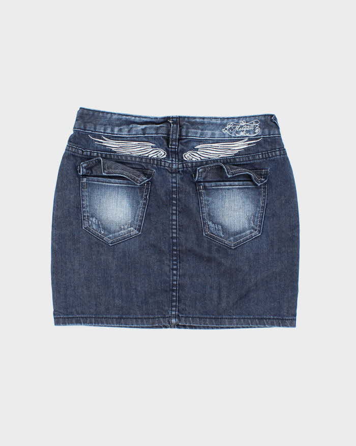 Vintage Y2k 00s Morgan De Toi Denim Mini Skirt - S