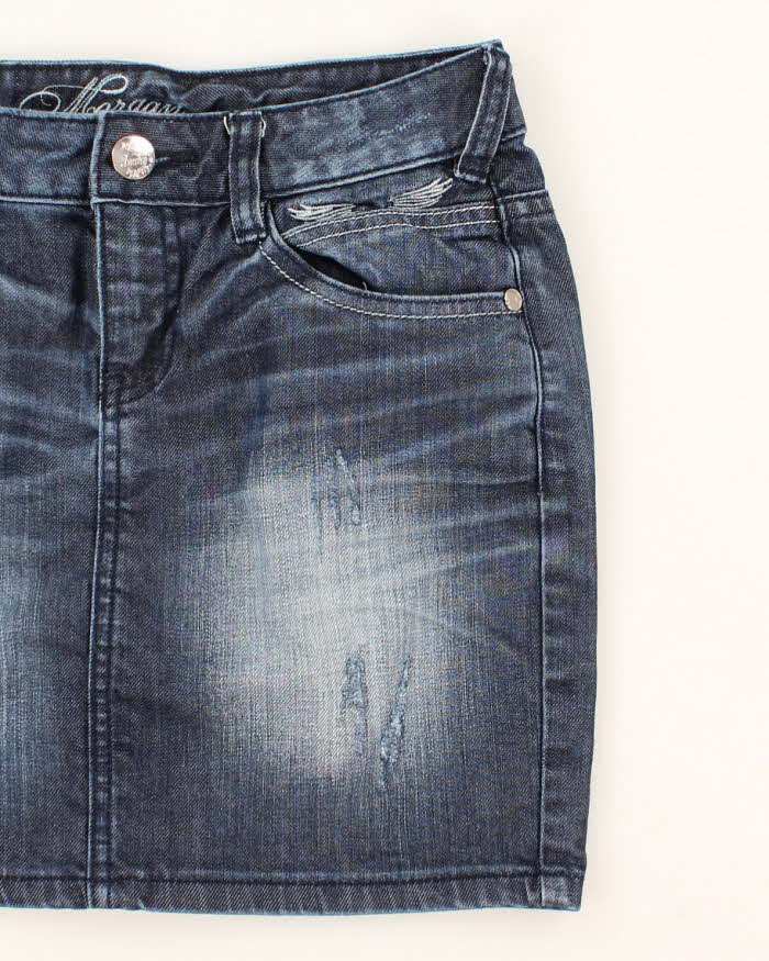 Vintage Y2k 00s Morgan De Toi Denim Mini Skirt - S