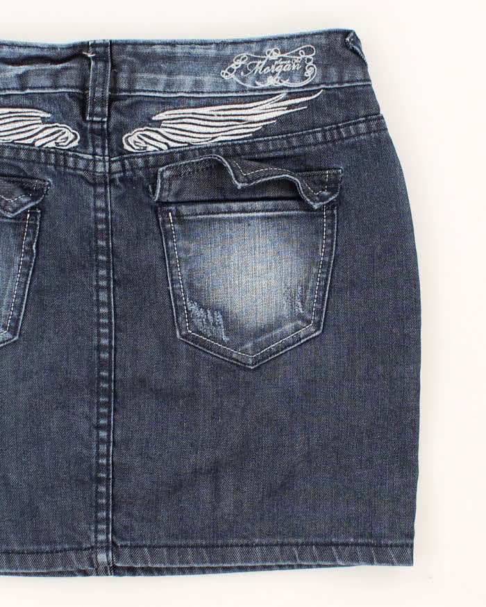 Vintage Y2k 00s Morgan De Toi Denim Mini Skirt - S