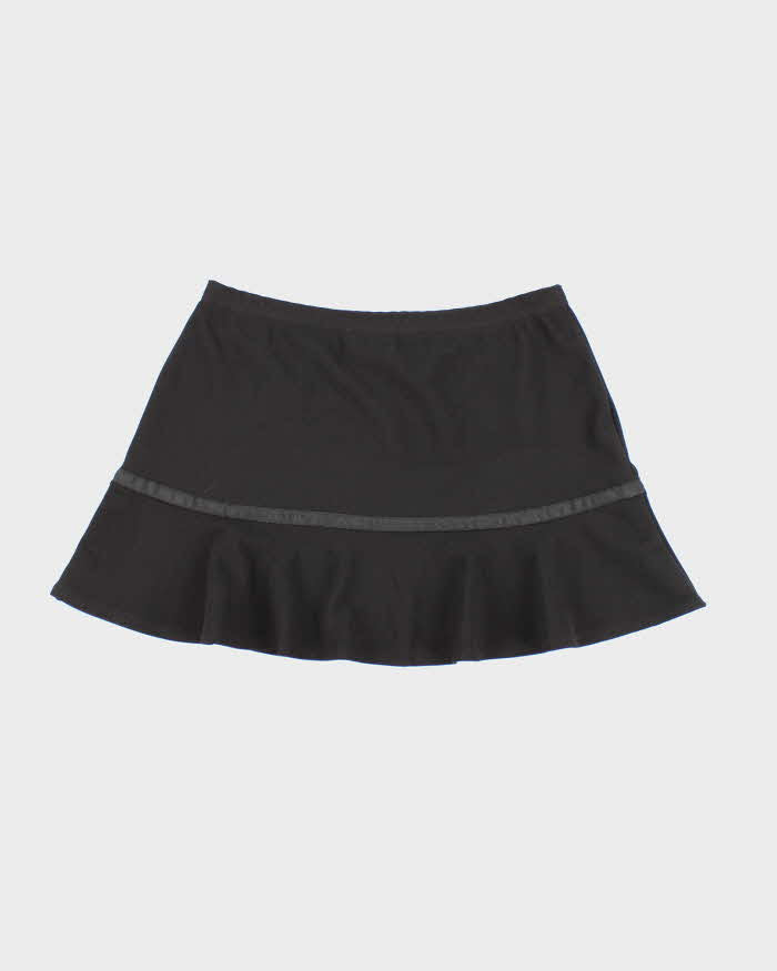 Vintage Y2k 00s Byerwear Black Mini Skirt - XL