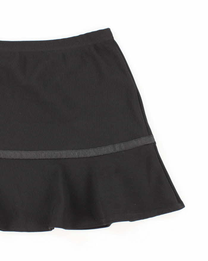 Vintage Y2k 00s Byerwear Black Mini Skirt - XL
