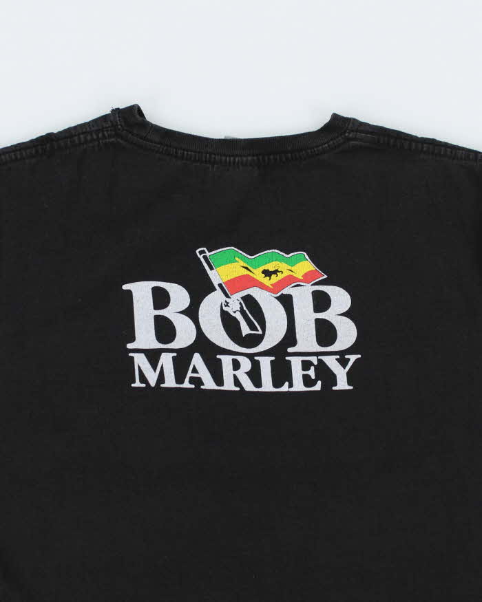 1997 Bob Marley Black Cotton T-Shirt - S