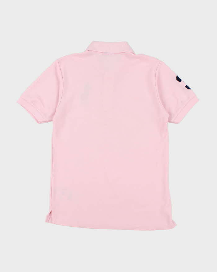 Vintage Y2K Polo Sport Big Horse Embroidered Polo Shirt - S