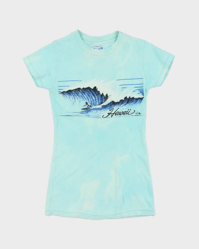 Vintage 80's Hawaii Surfer Single Stitch Graphic T-Shirt - L