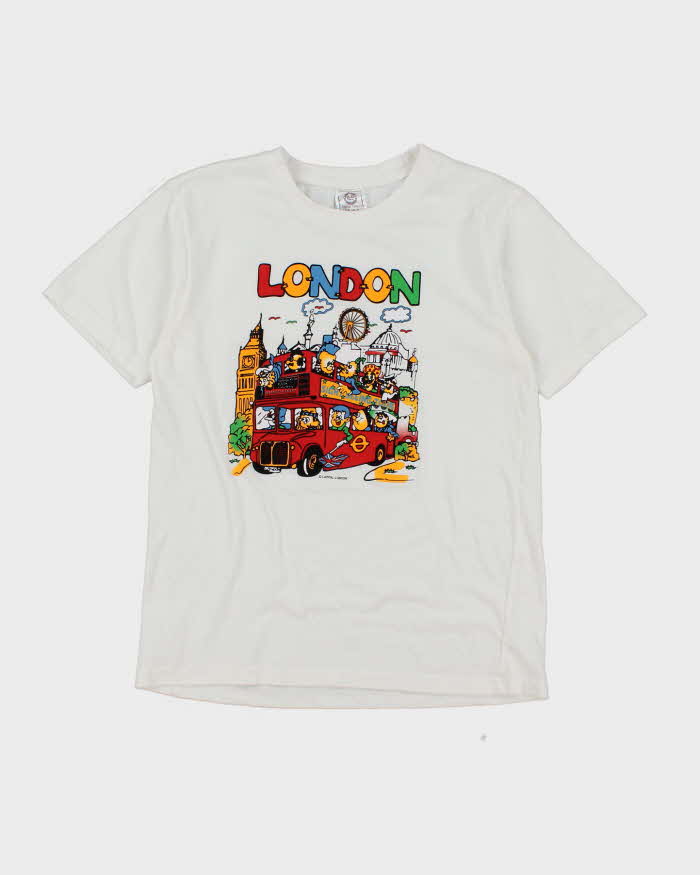 Vintage 2000's London Souvenir Baby Fit T-Shirt - S