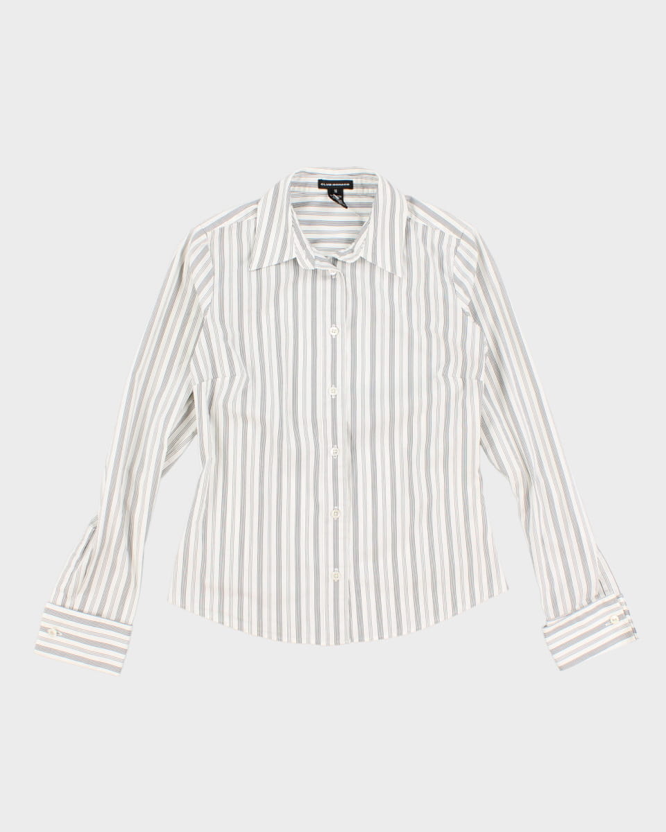 sachin and babi light blue dress 🇯🇵Blue Striped Shirt Dress 藍白間條恤衫裙club monaco ted baker noela, 女裝, 連身裙&  套裝, 連身裙- Carousell main image 0