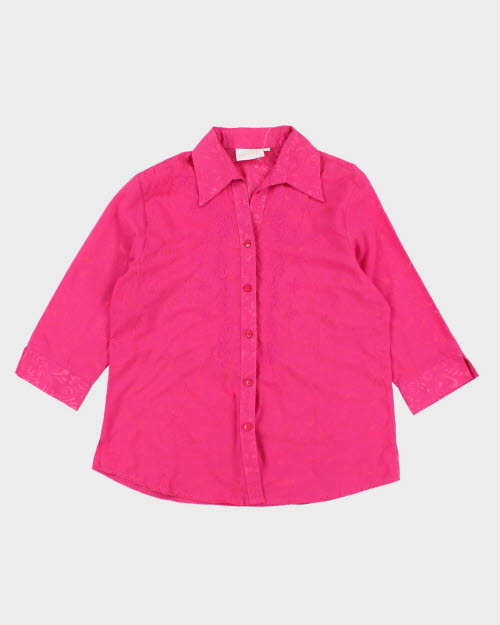 Y2k 00s Infinite Floral Shirt - XL