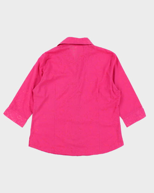 Y2k 00s Infinite Floral Shirt - XL