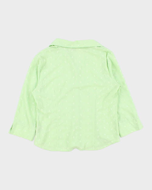 Vintage 90s Jessica Floral Blouse - L