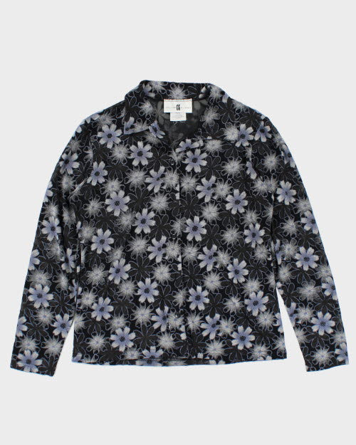 Vintage 90s Cotton Ginny Sheer Blouse - M