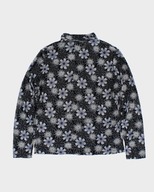 Vintage 90s Cotton Ginny Sheer Blouse - M