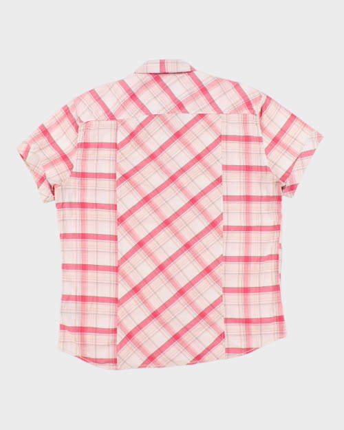Y2k 00s Le Chateau Check Shirt - L