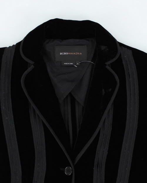 Y2k 00s BCBG Max Azria Velvet Blouse - S