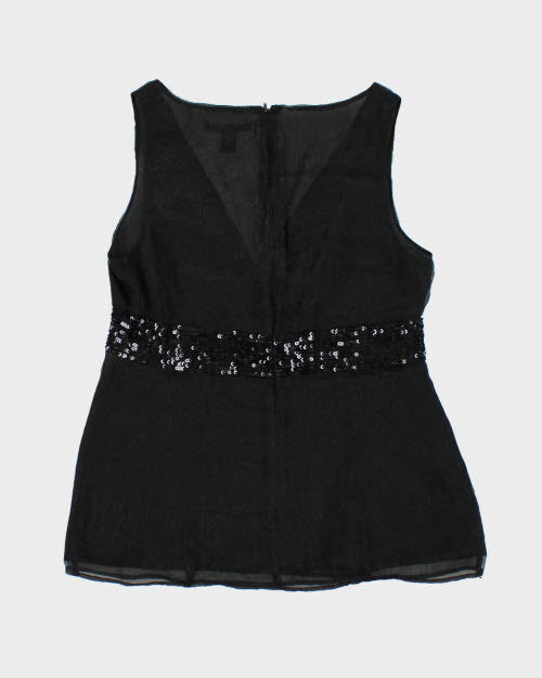 Kenneth Cole Sequin Top - M
