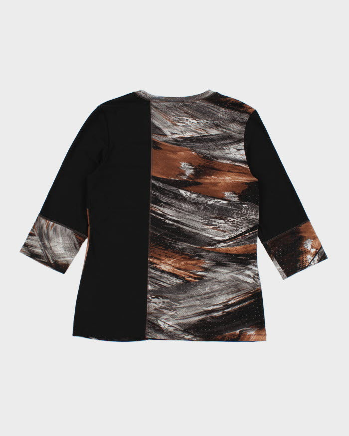 Y2k 00s Libra Pattern Top - M