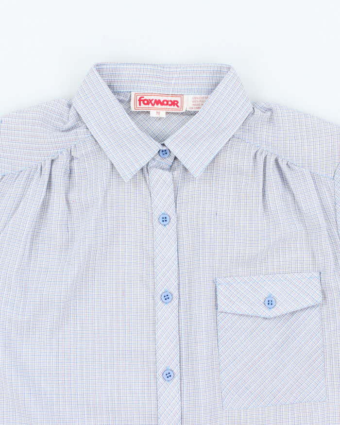 Vintage 80s Foxmoor Checked Shirt - M