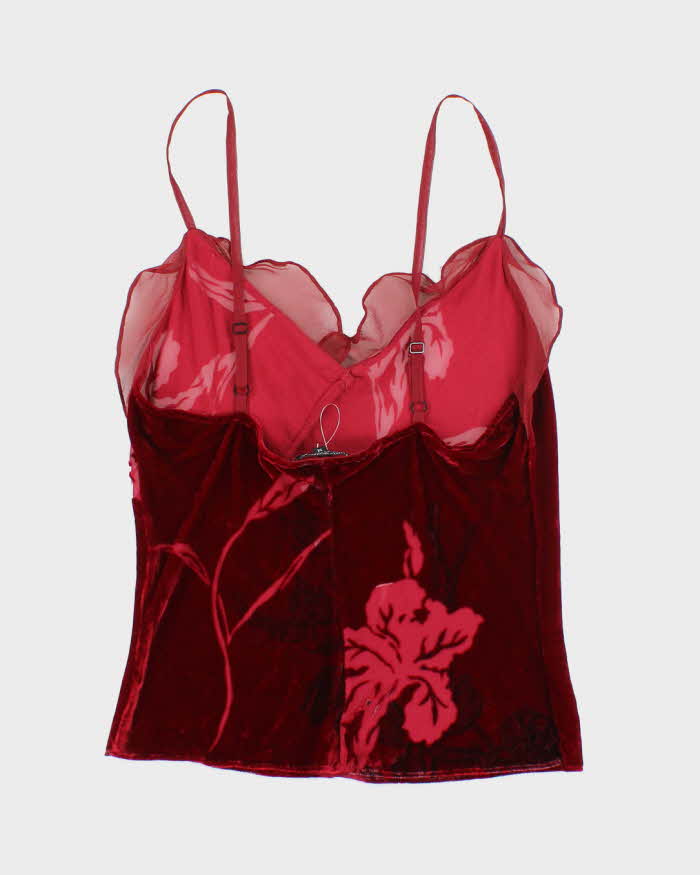 Vintage Betsey Johnson Velvet Cami - M