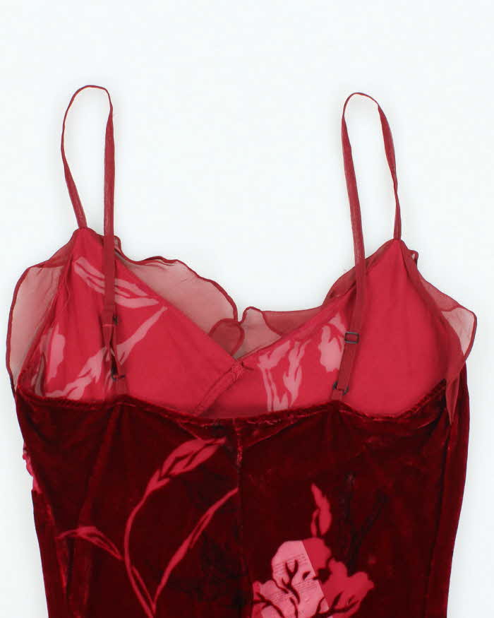 Vintage Betsey Johnson Velvet Cami - M